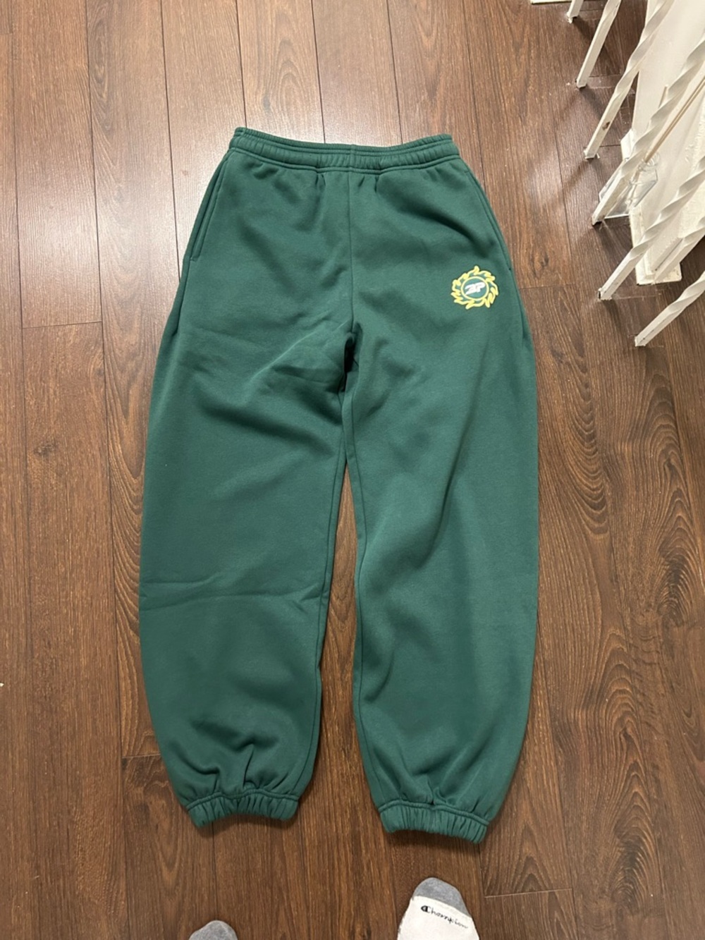Broken Planet Green Joggers